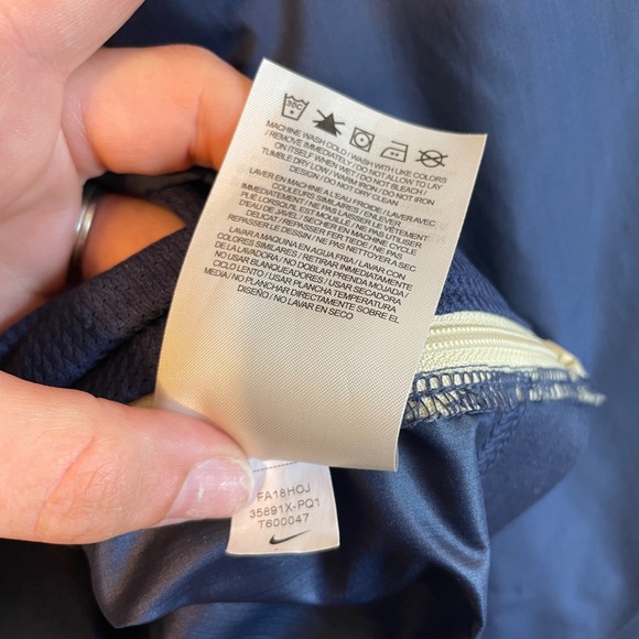 Nike Pitt Panthers NCAA Pullover Jacket Windbreaker Mens Medium - Picture 6 of 8